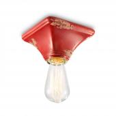 ferroluce C135 nappali konyha etkezo haloszoba retro loft vintage modern mediterran country festett keramia edison vilagitas lampa mennyezeti lampa kamra eloszoba sarga kopottas lampa.jpg